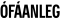 ofaanleg